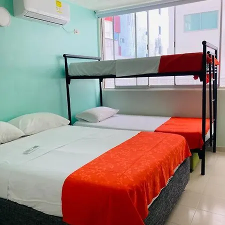 Apartamento 603 Cartagena Bocagrande A 1 Cuadra De La Playa Exterior photo