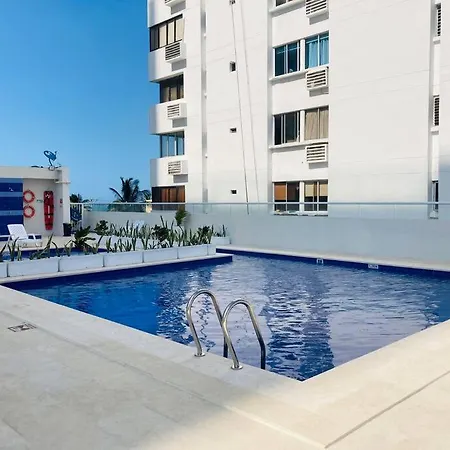 Apartamento 603 Cartagena Bocagrande A 1 Cuadra De La Playa Exterior photo