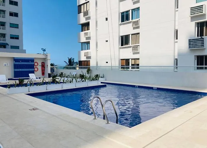 Apartamento 603 Cartagena Bocagrande A 1 Cuadra De La Playa