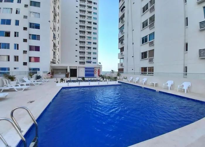 Apartamento 603 Cartagena Bocagrande A 1 Cuadra De La Playa